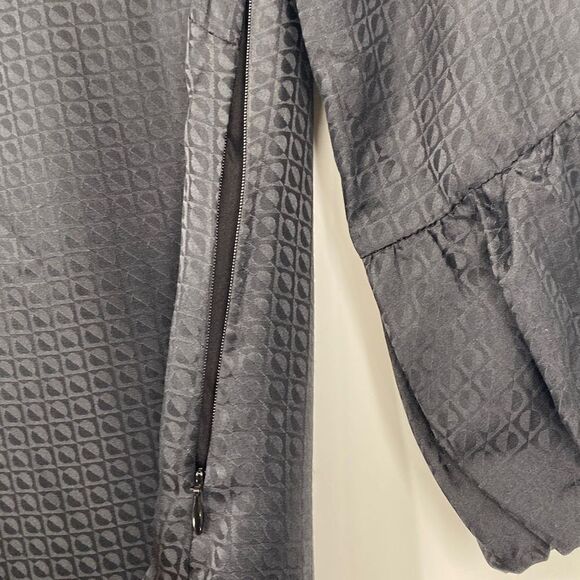 Alice & Trixie Women's 3/4 Sleeve Scoop Neck A-Line Dress Black Extra Small - Picture 9 of 15